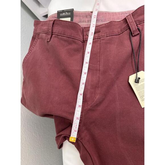 Levi's XX Chino Standard Tapered Burgandy Chino Pants Size 33 x 32 trendy comfy - Picture 12 of 12